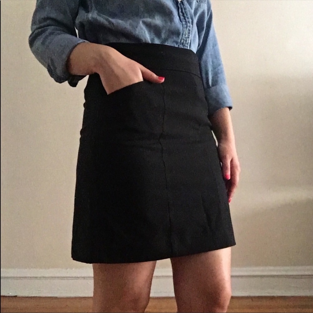 Loft Cotton Pencil Skirt